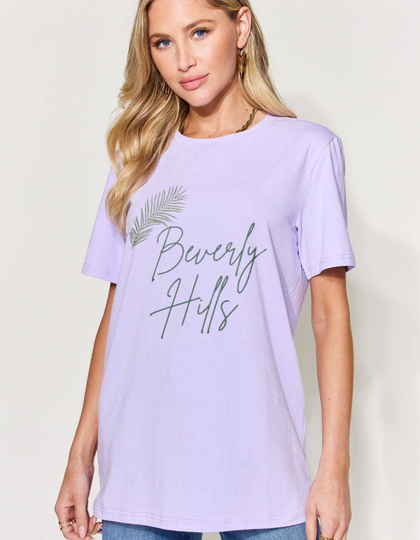 Beverly Hills Round Neck T-Shirt