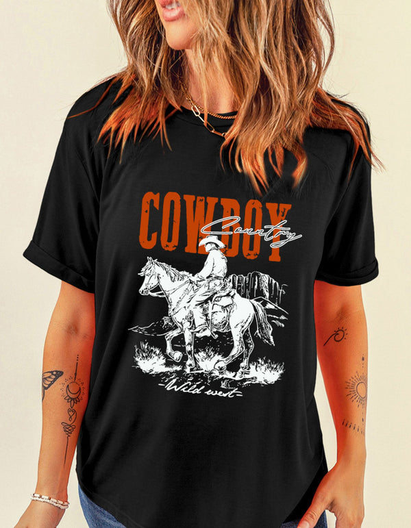 Cowboy Country Vintage T-Shirt - Wildly Max