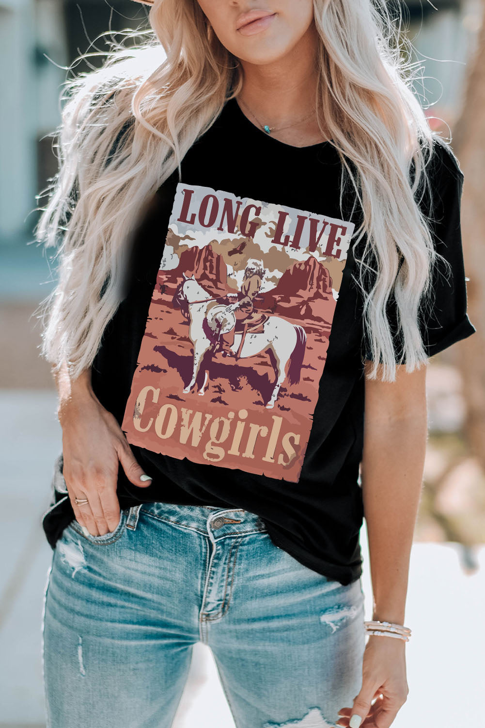 Long Live Cowgirls Vintage T-Shirt