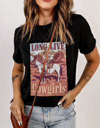 Long Live Cowgirls Vintage T-Shirt - Wildly Max