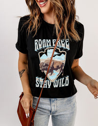 Roam Free, Stay Wild Vintage T-Shirt - Wildly Max