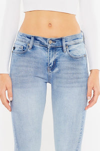 Mid Rise Y2K Bootcut Jeans by Kan Can USA - Wildly Max